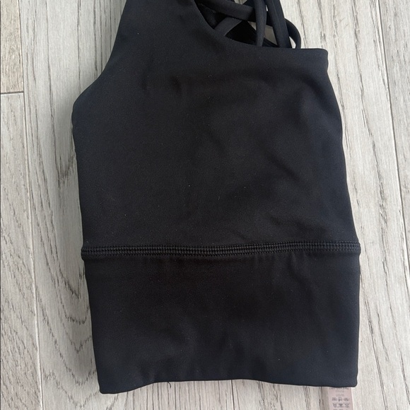 CRZ Yoga Black Strappy Sports Bra Medium - Picture 6 of 6